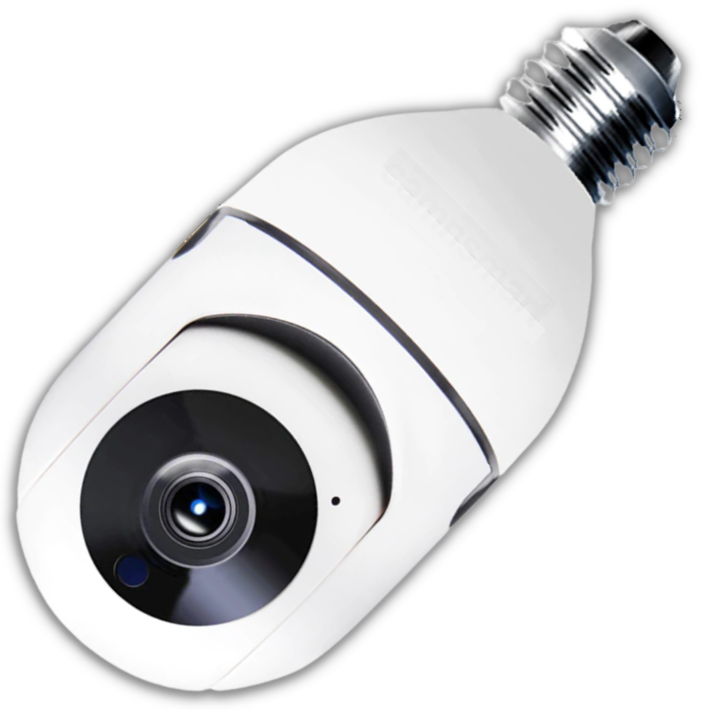 Smart Camera Light Bulb -No Card - Ozerty