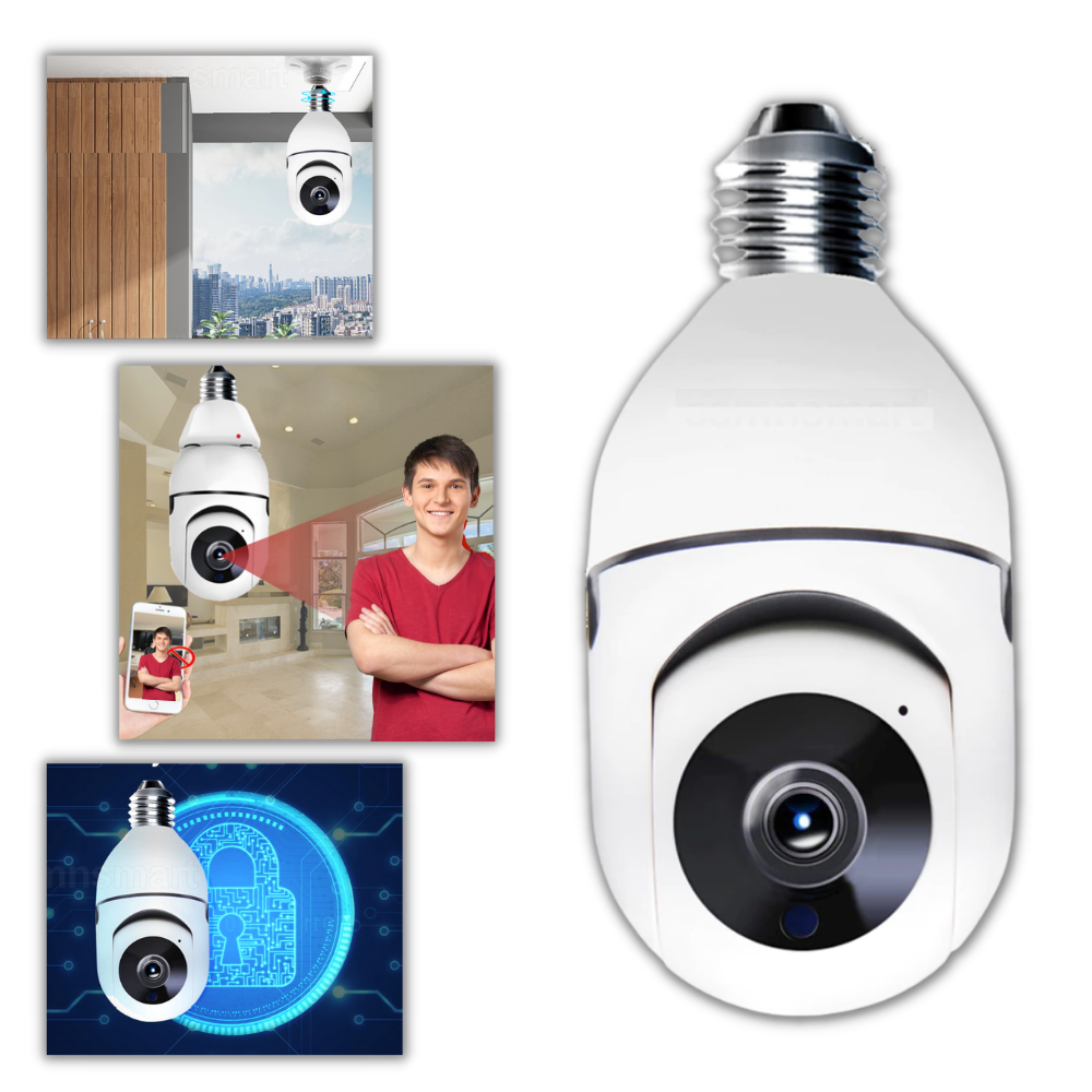 Smart Camera Light Bulb - Ozerty