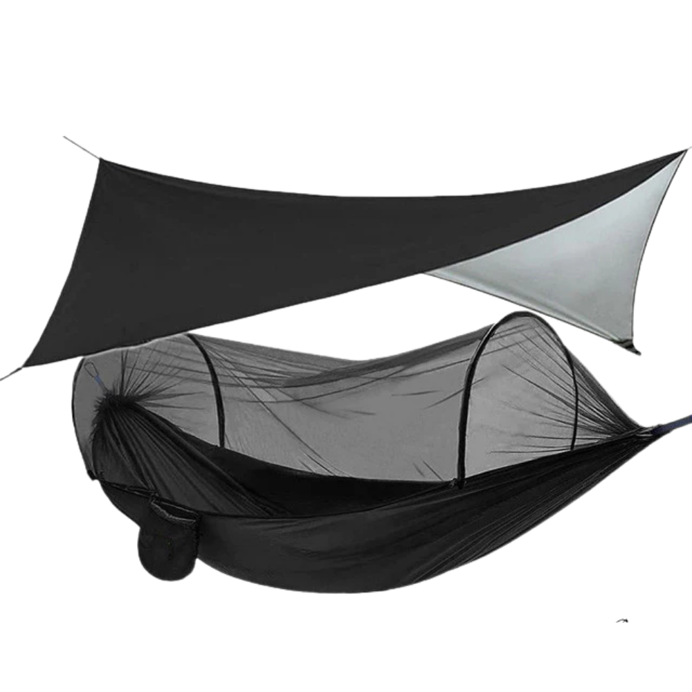 Hammock Tent for Camping -Black - Ozerty