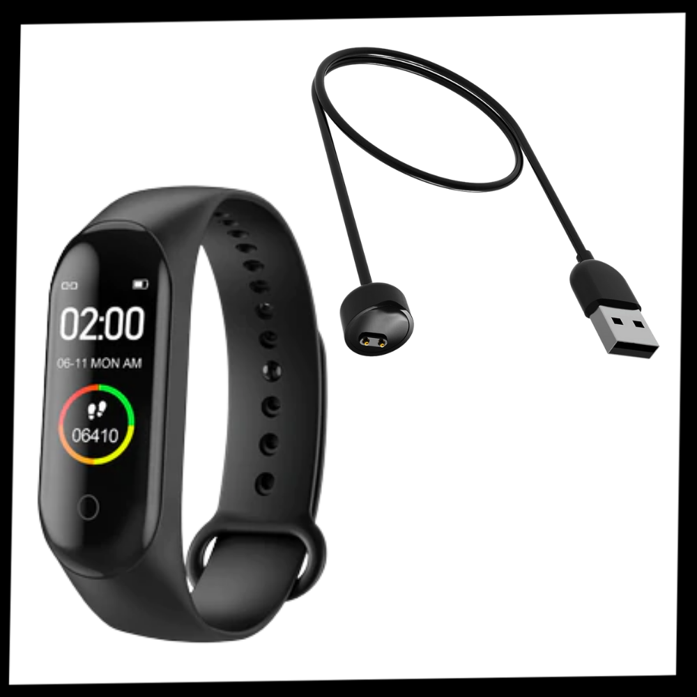 Fitness and Sleep Tracking Bracelet - Ozerty