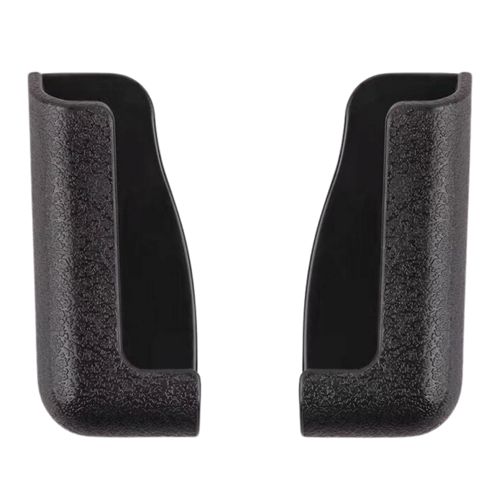 Two-Piece Adhesive Phone Holder for Cars -Black - Ozerty