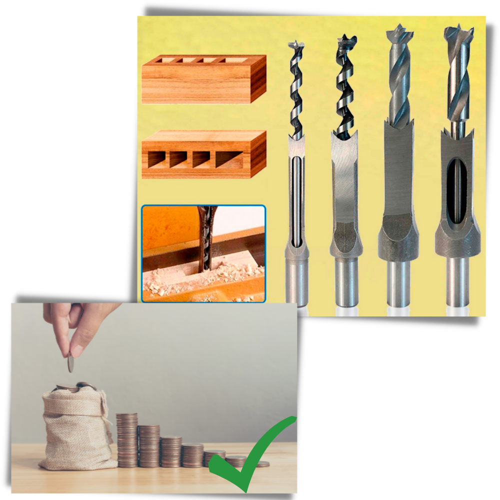 Chisel Drill Bit Set - Ozerty