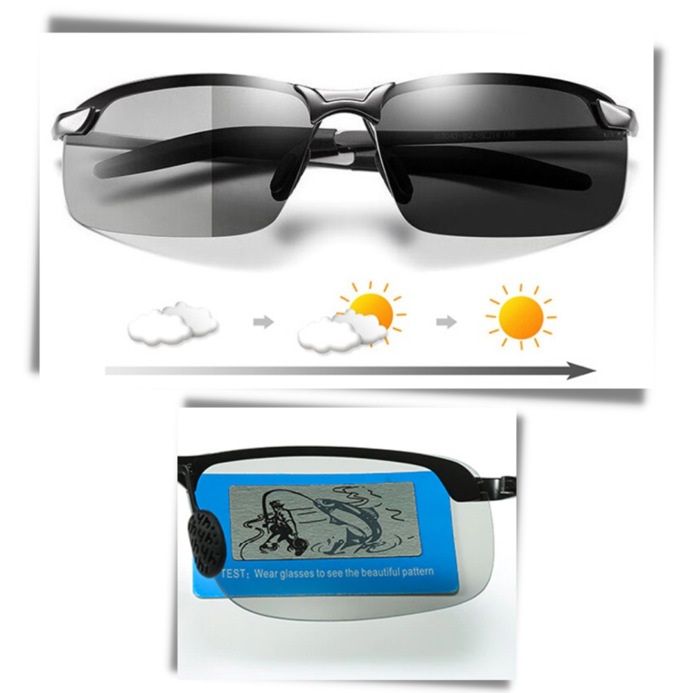 Photochromic UV Sunglasses For Men - Ozerty