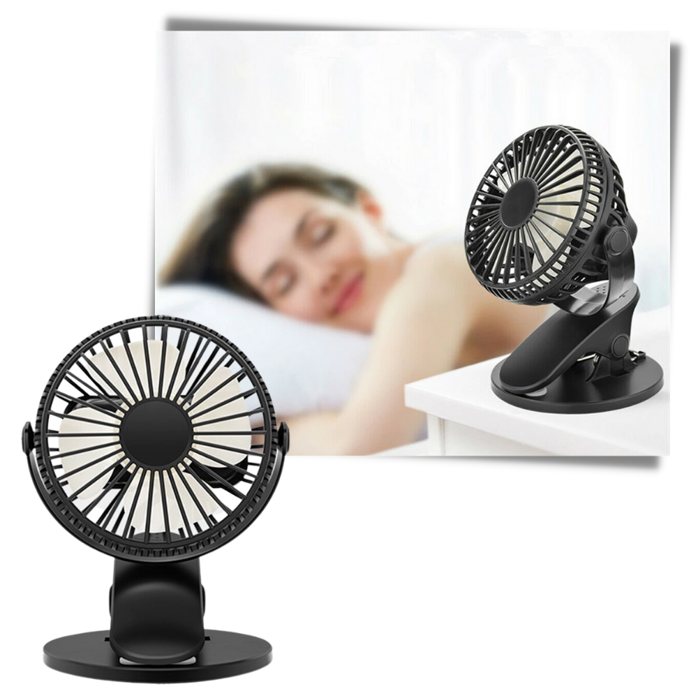 Portable Rechargeable USB Fan - Ozerty