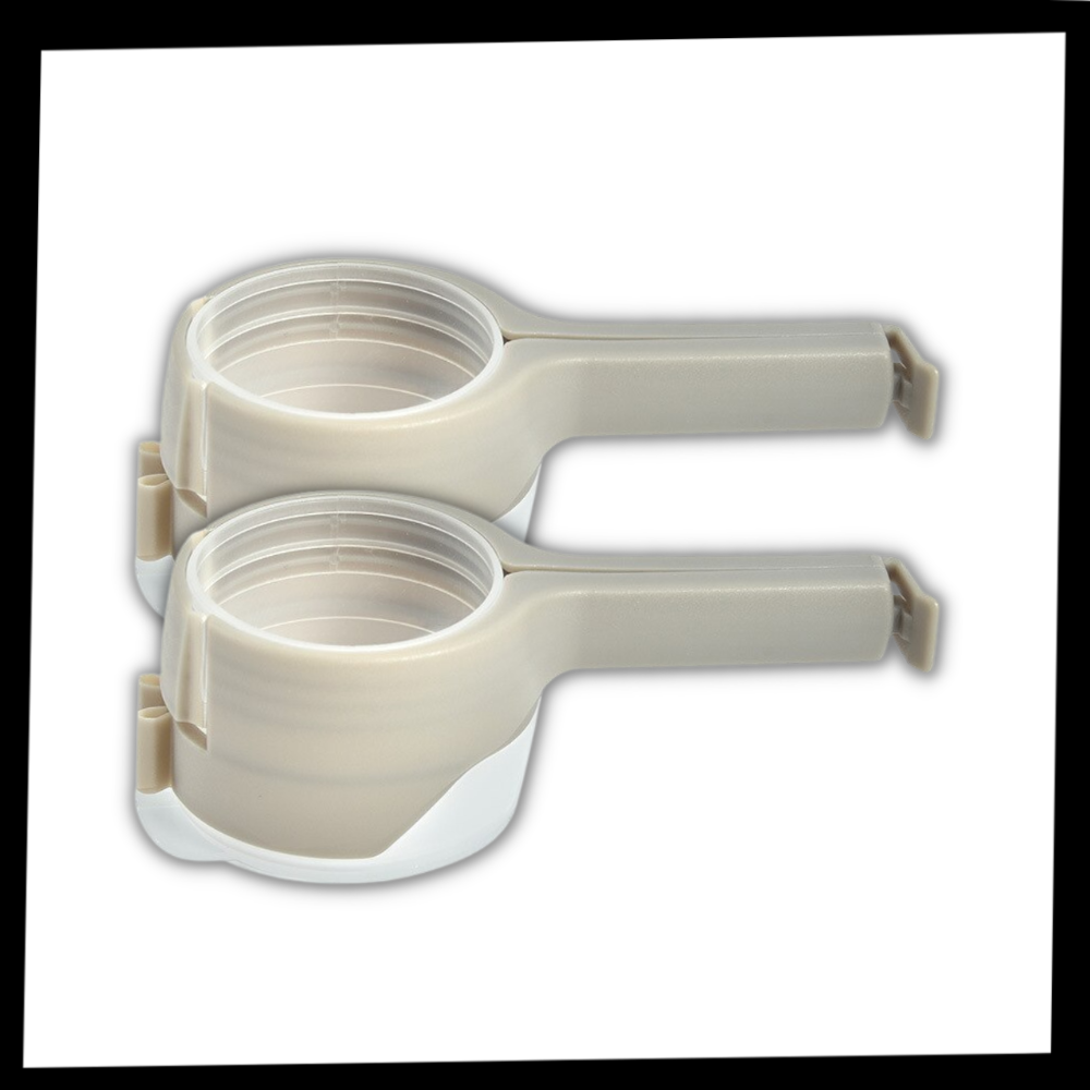 Food Bag Clip with Lid (2-pack) - Ozerty