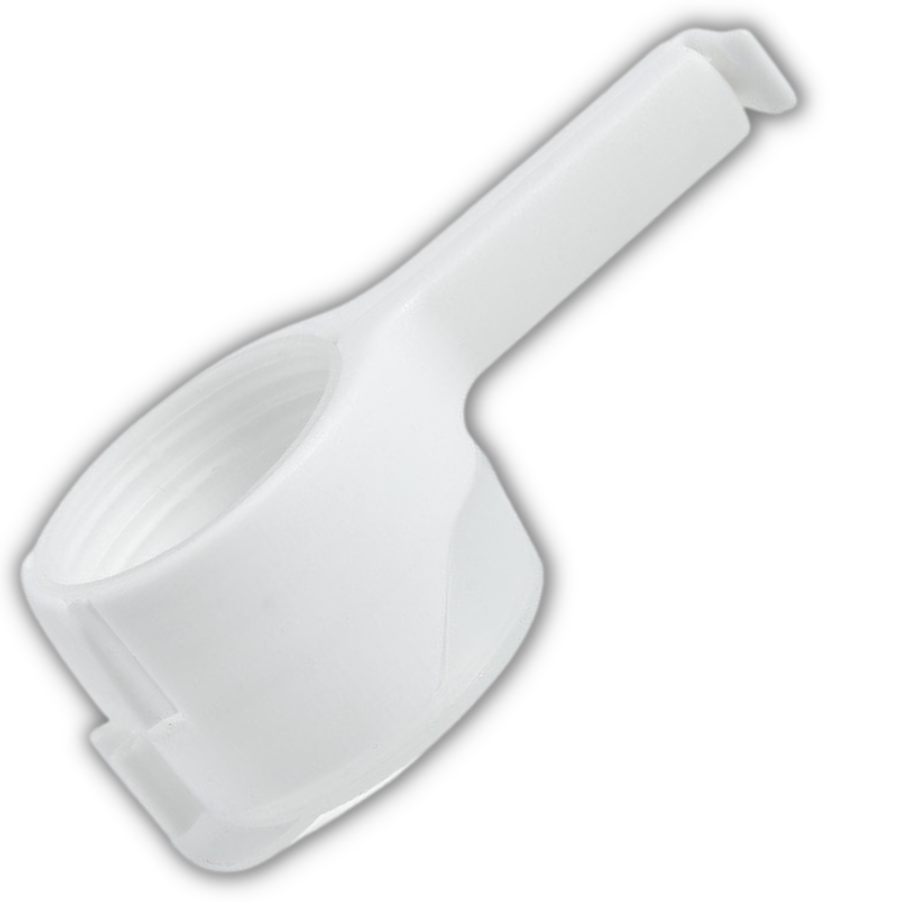 Food Bag Clip with Lid (2-pack) -White - Ozerty