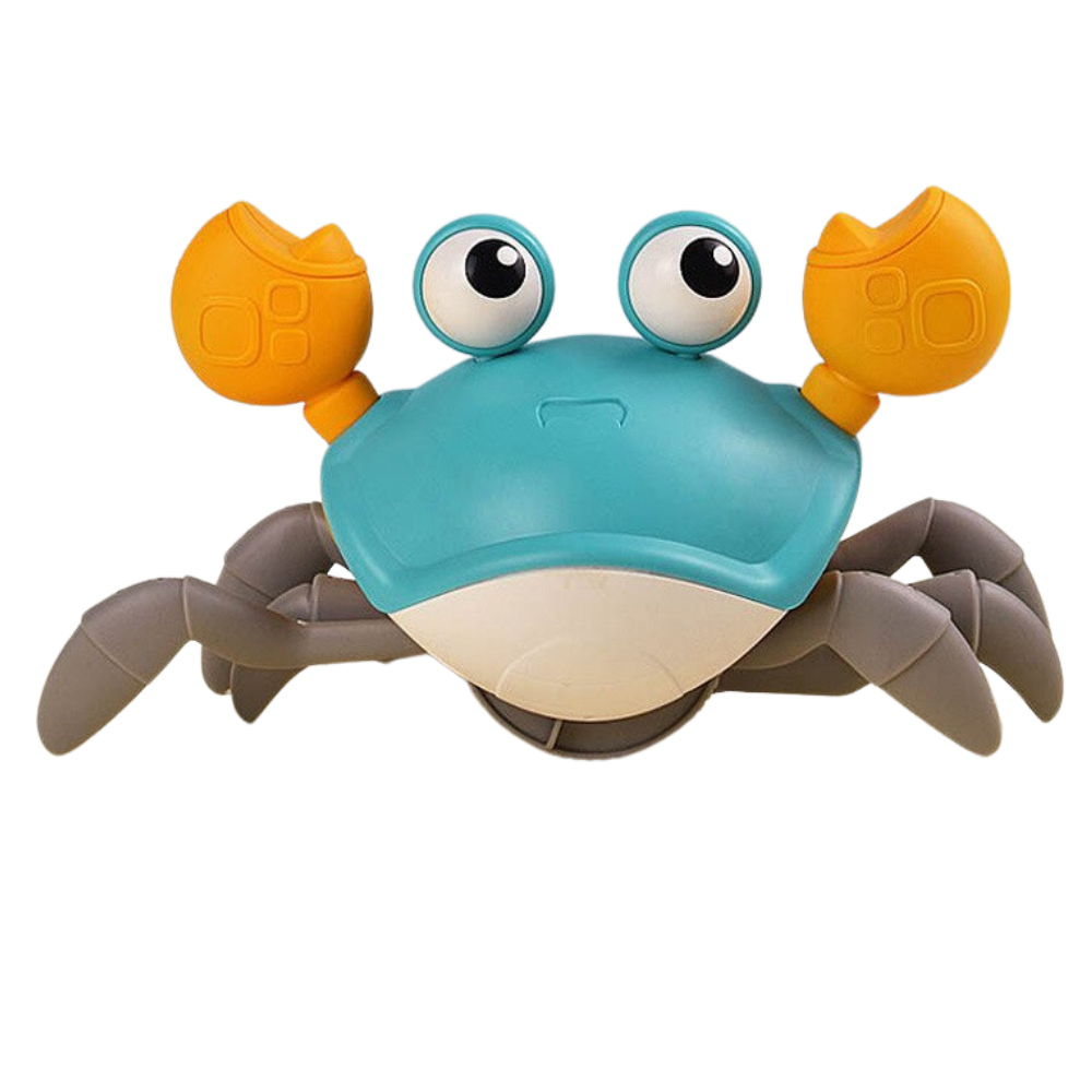 Crab Toy with Motion Sensor -Blue - Ozerty