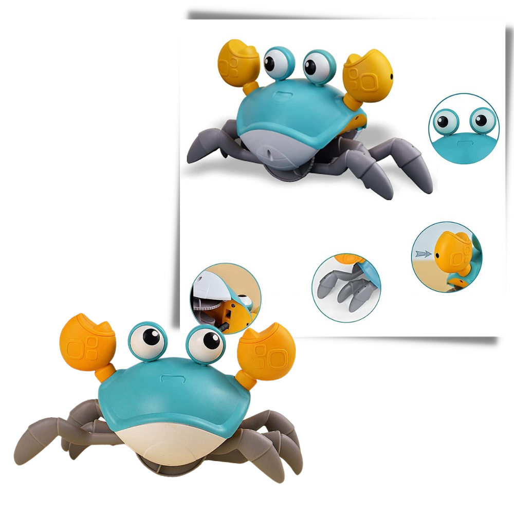 Crab Toy with Motion Sensor - Ozerty