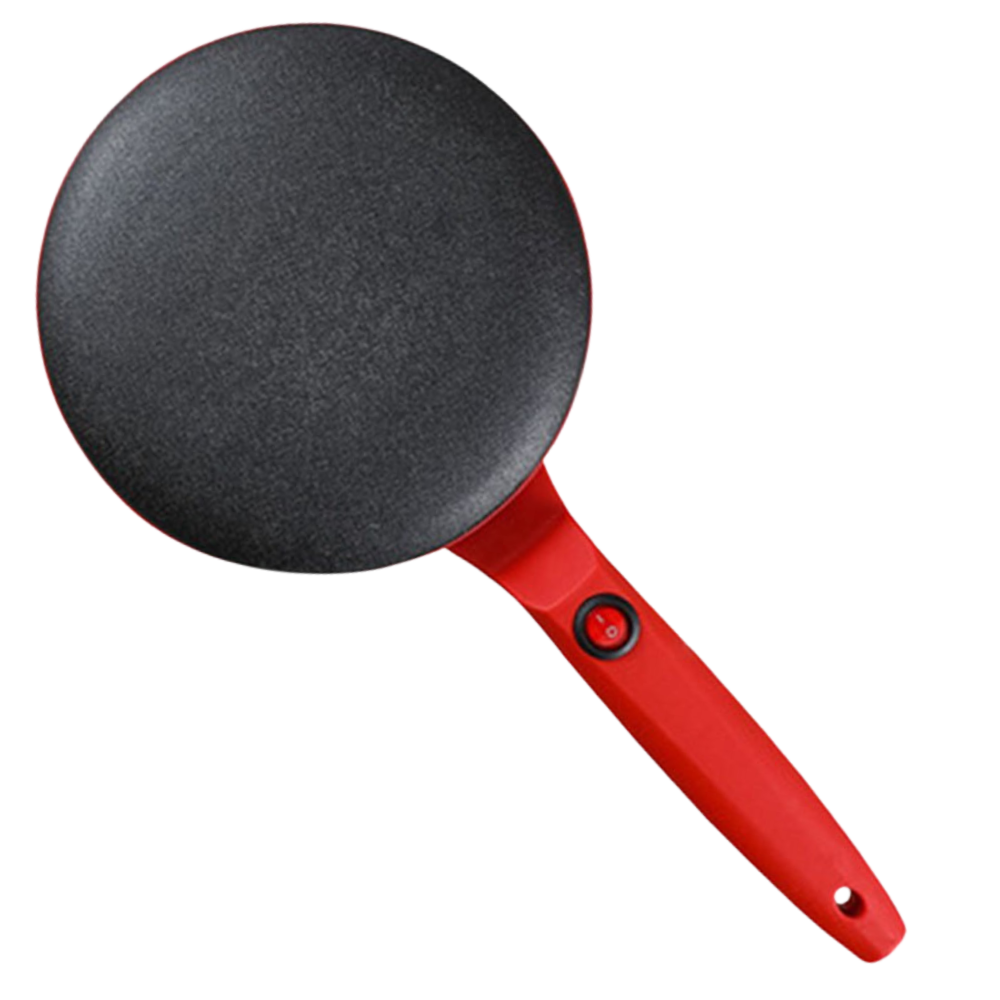 Non-Stick Electric Crepe Maker -Red - Ozerty