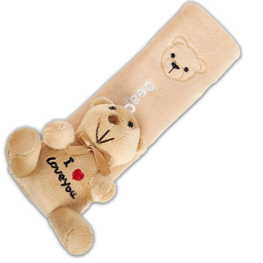 Car Seat Belt Cover -Love U Bear - Ozerty