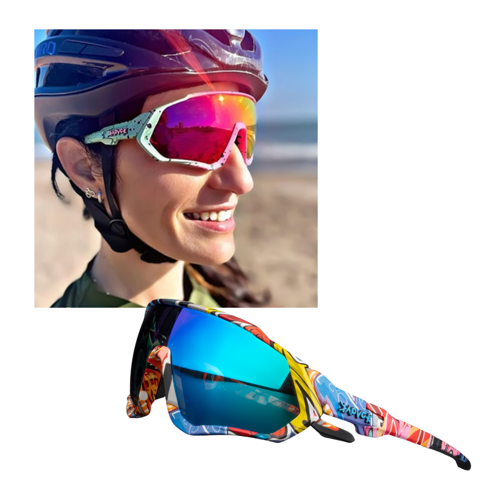 Polarized Cycling Sunglasses - Ozerty