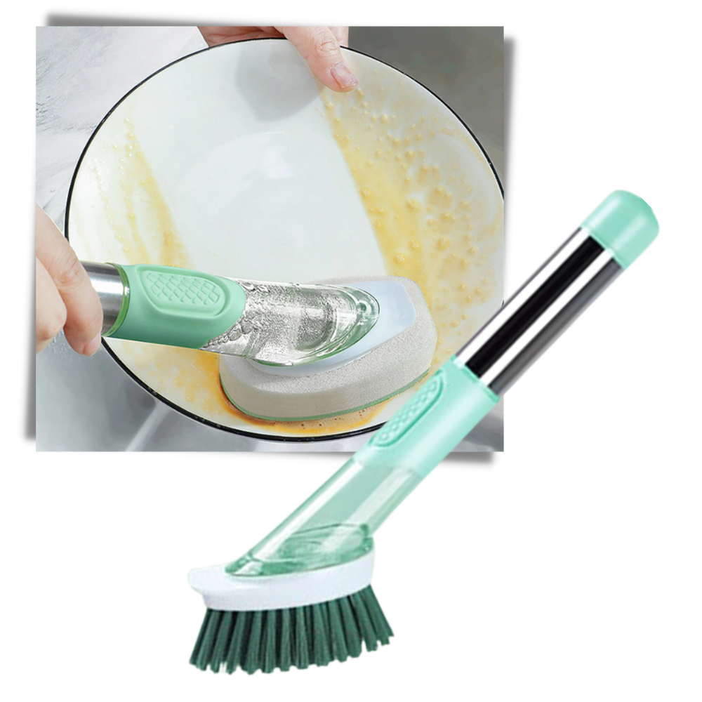 Cleaning Brush with Soap Dispenser - Ozerty