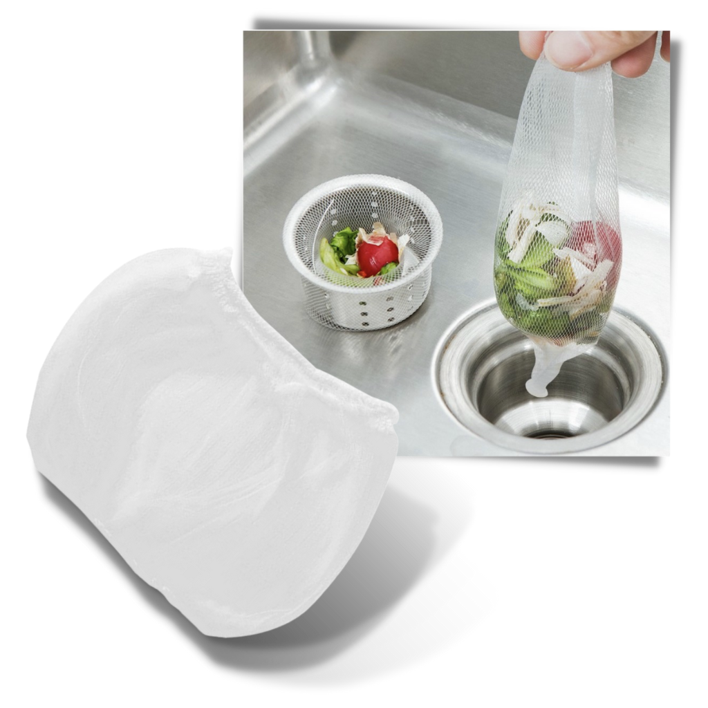 Pack of Filter Mesh for Kitchen Sink - Ozerty