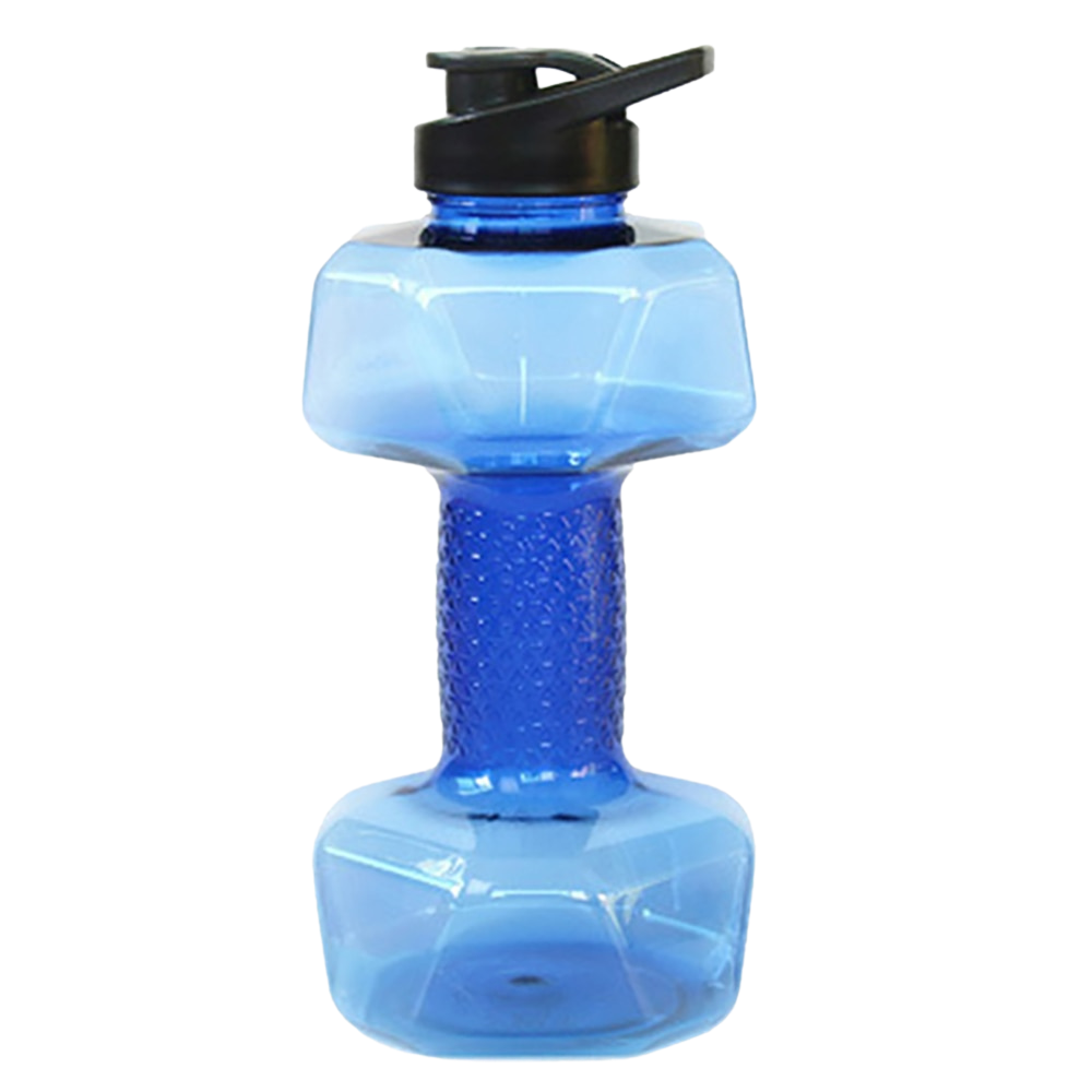 Dumbbell Water Bottle -Blue - Ozerty