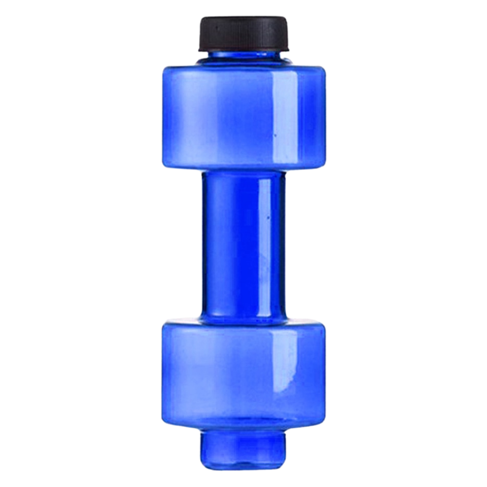 Dumbbell Water Bottle -Blue - Ozerty