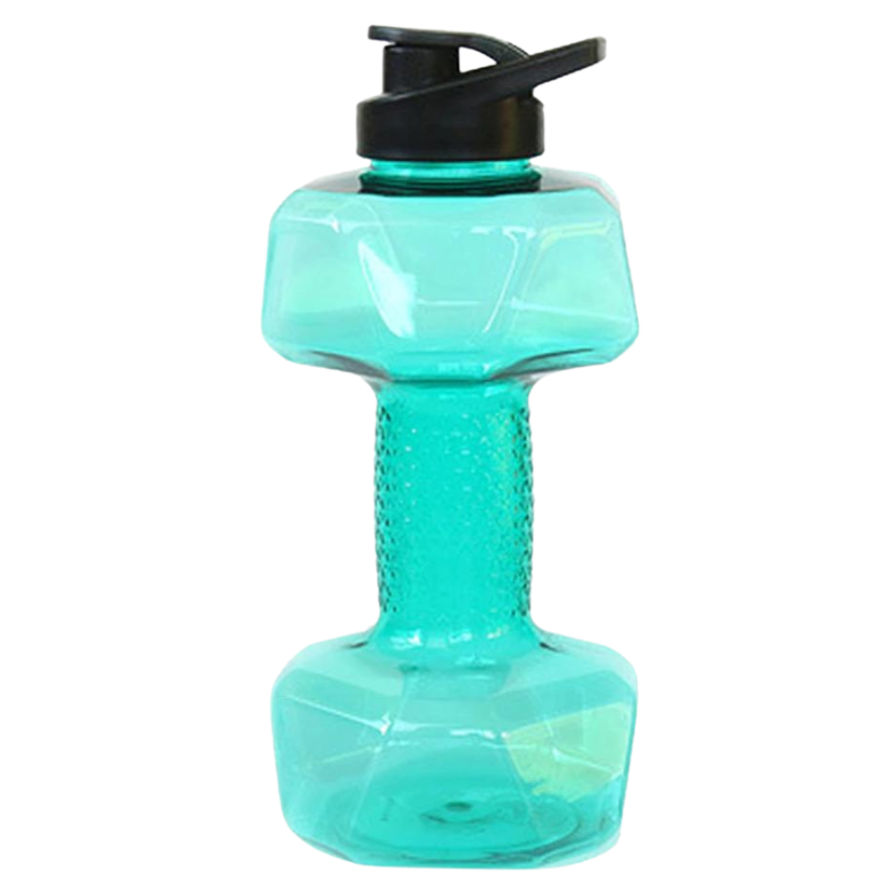 Dumbbell Water Bottle -Green - Ozerty