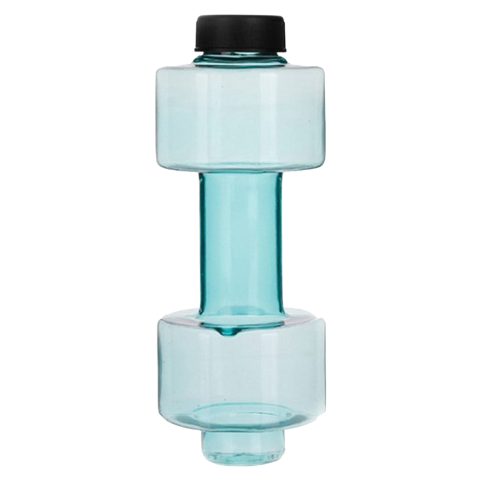 Dumbbell Water Bottle -Green - Ozerty