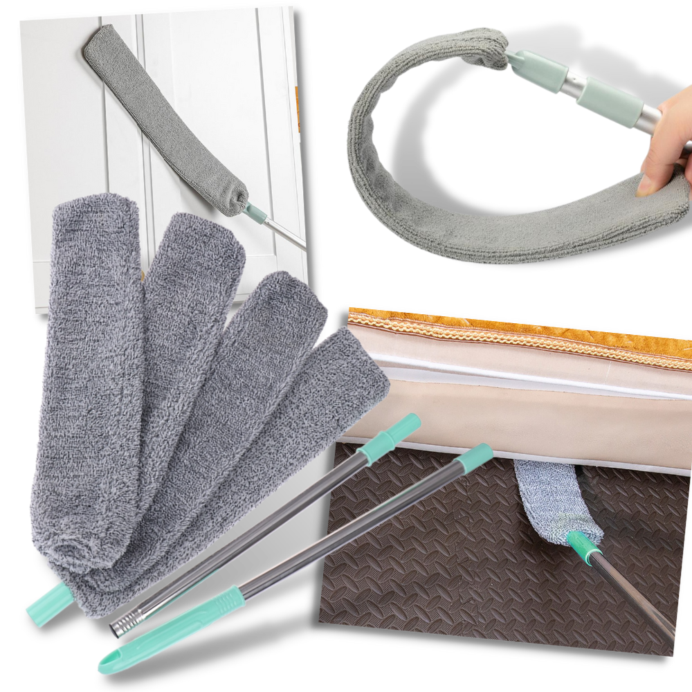 Telescopic Microfiber Dust Cleaner - Ozerty