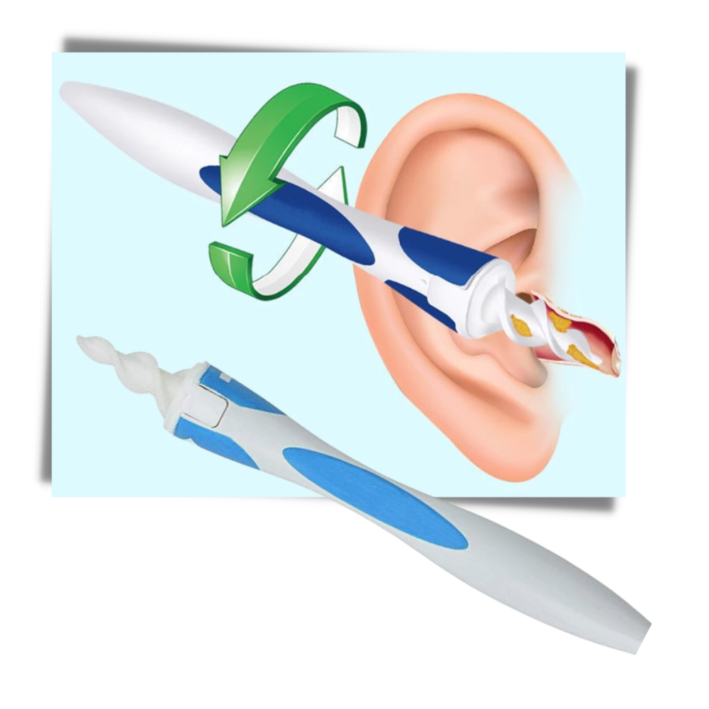 Silicone Spiral Ear Cleaner Tool
 - Ozerty