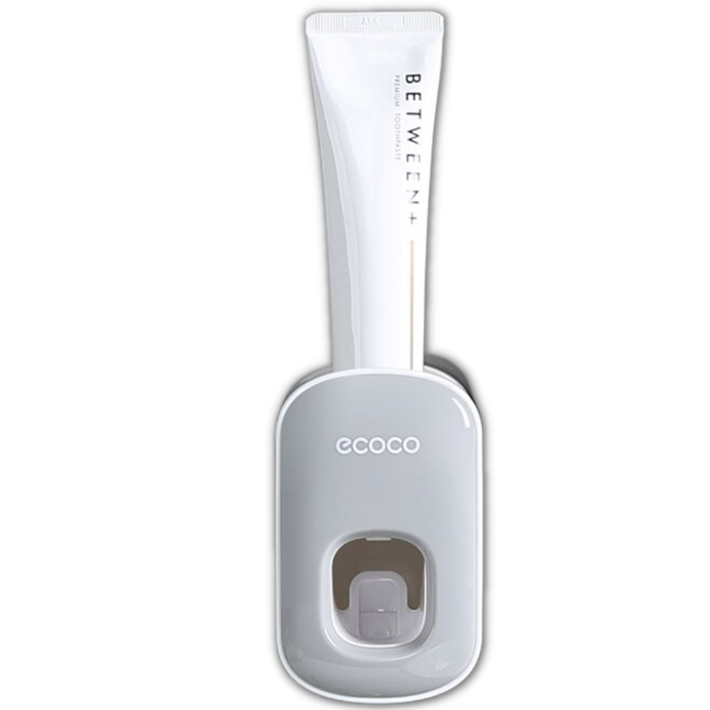 Wall-Mounted Toothpaste Dispenser -Gray - Ozerty