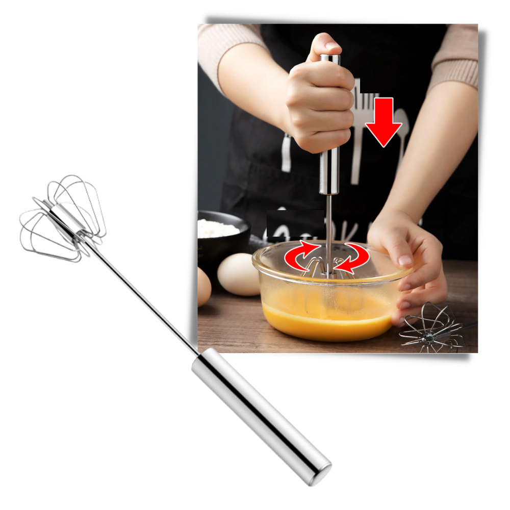 Semi-Automatic Egg Beater - Ozerty