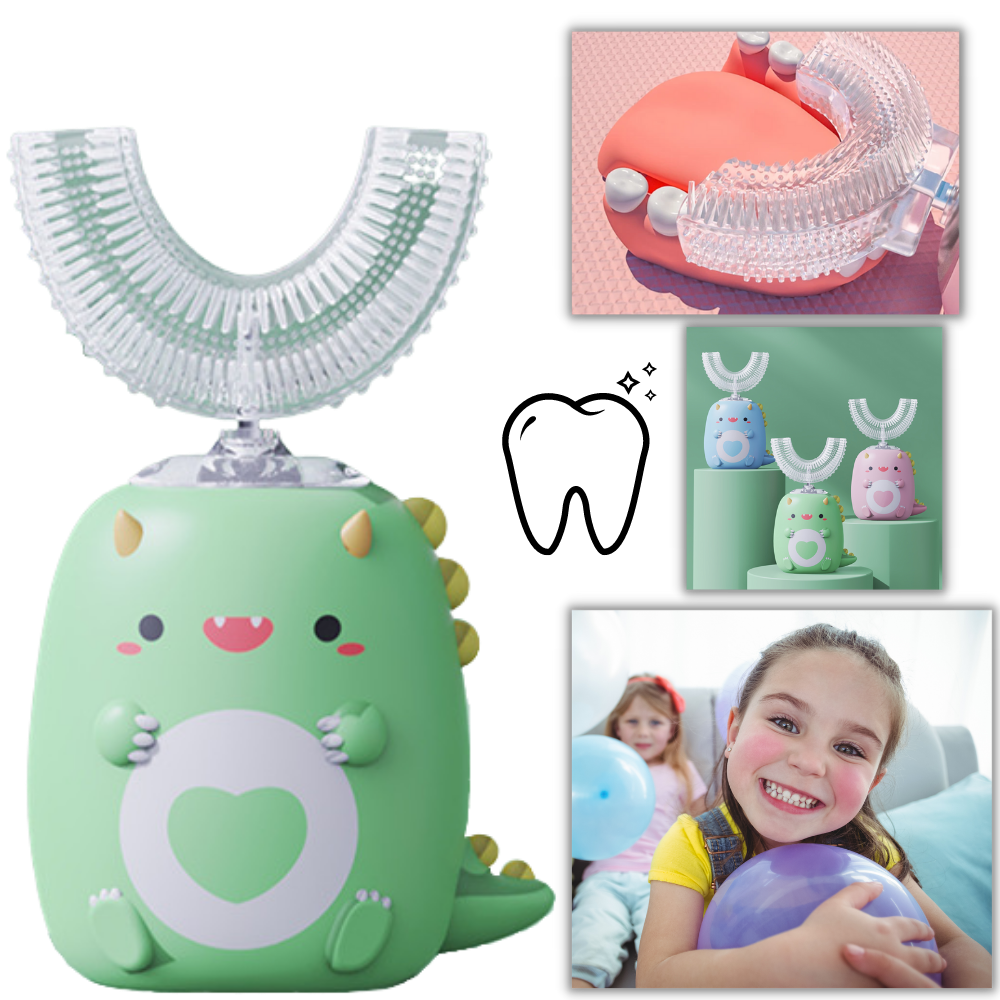 Electric U-Shaped Toothbrush for Kids - Ozerty