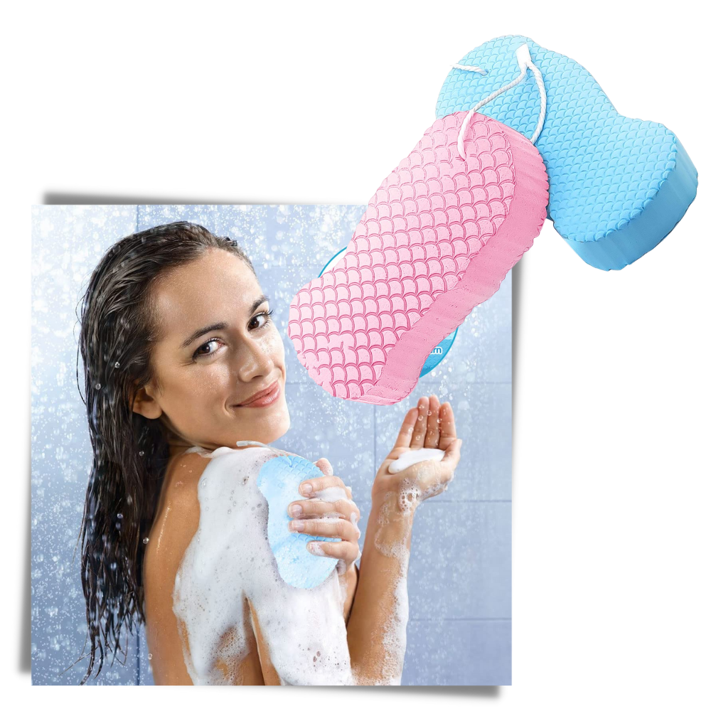 Soft Exfoliating Body Sponge - Ozerty