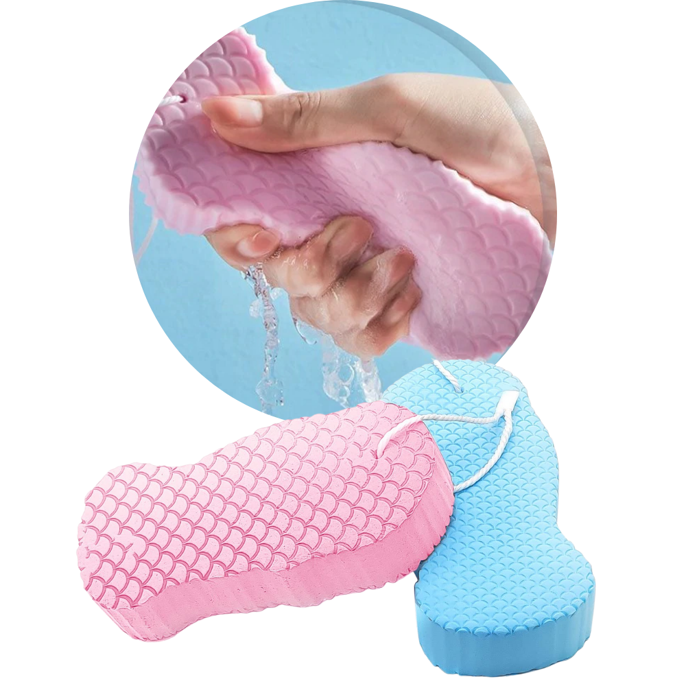 Soft Exfoliating Body Sponge - Ozerty