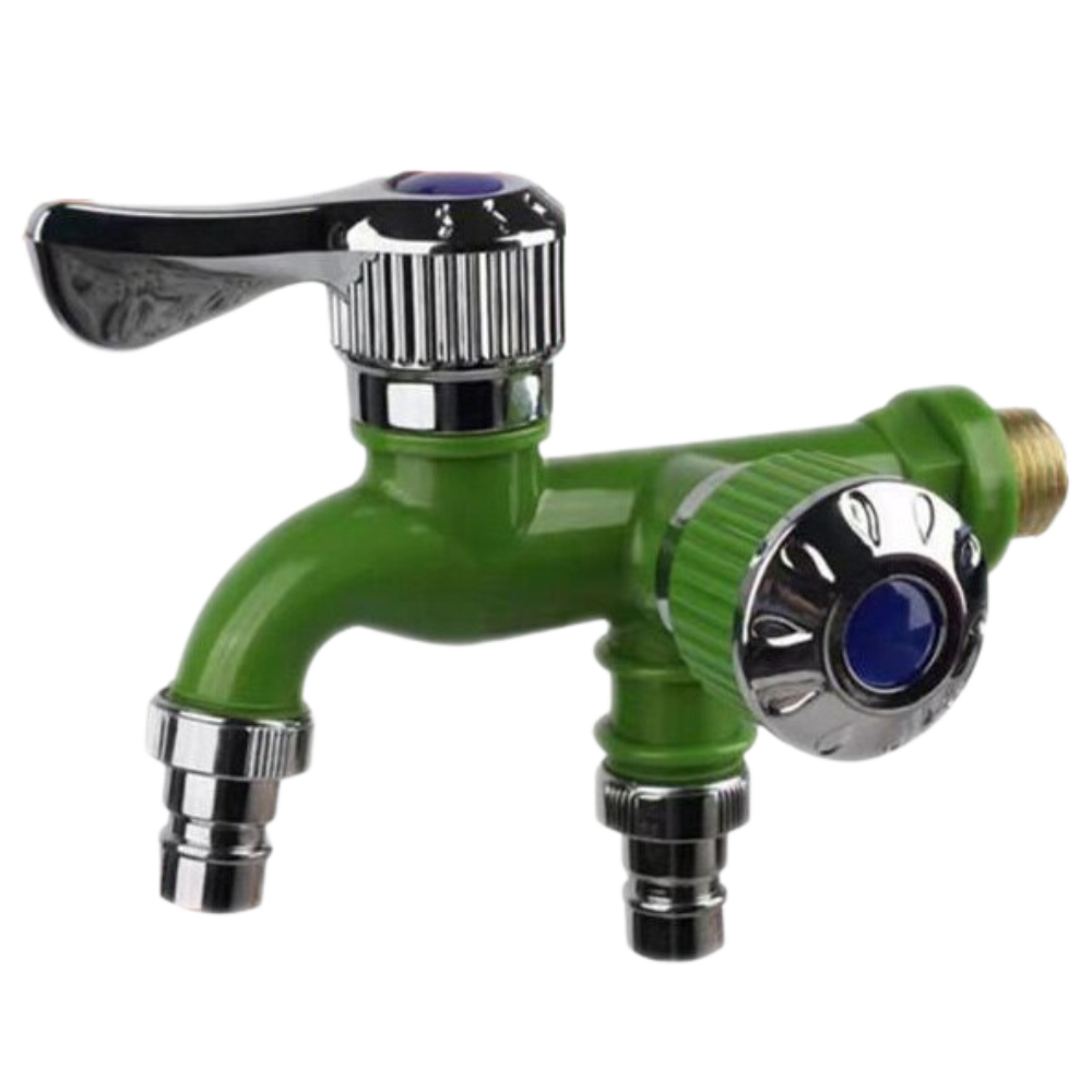 Dual Head Faucet -Green - Ozerty