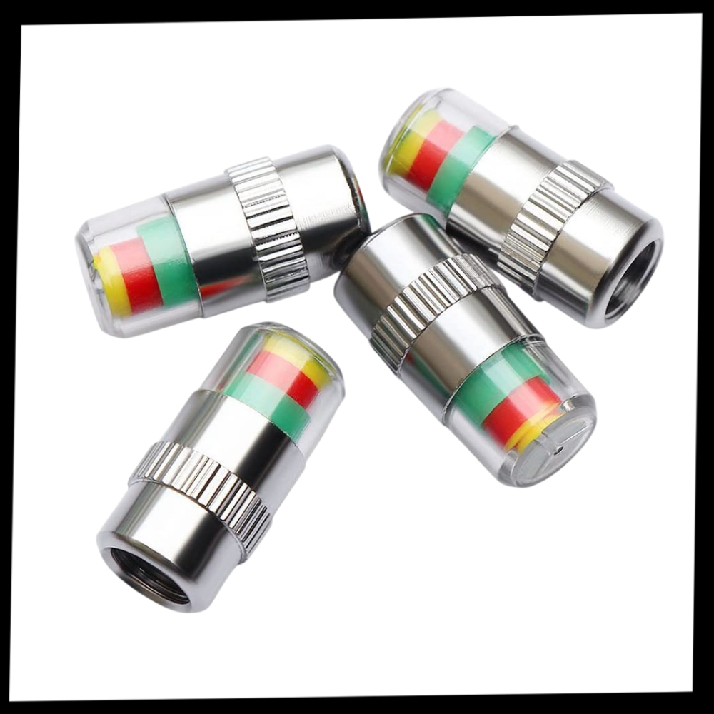 Pack of 4 Car Tire Pressure Sensors - Ozerty