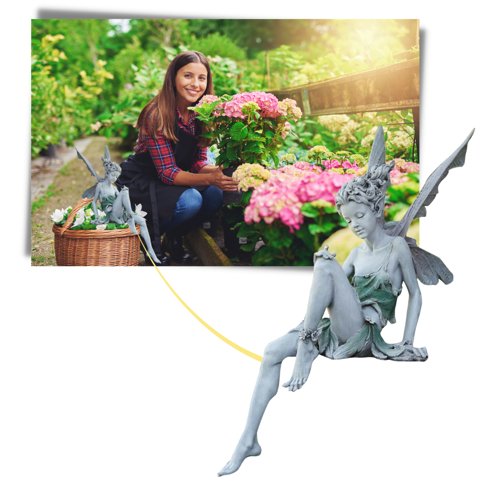 Fairy Statue Garden Ornament - Ozerty