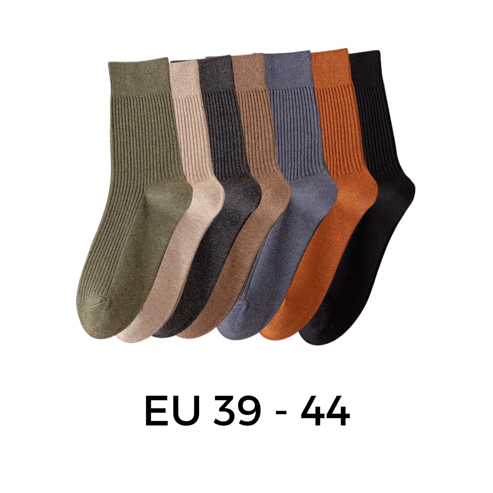 Men's Ribbed Socks (2 Pairs) - Ozerty