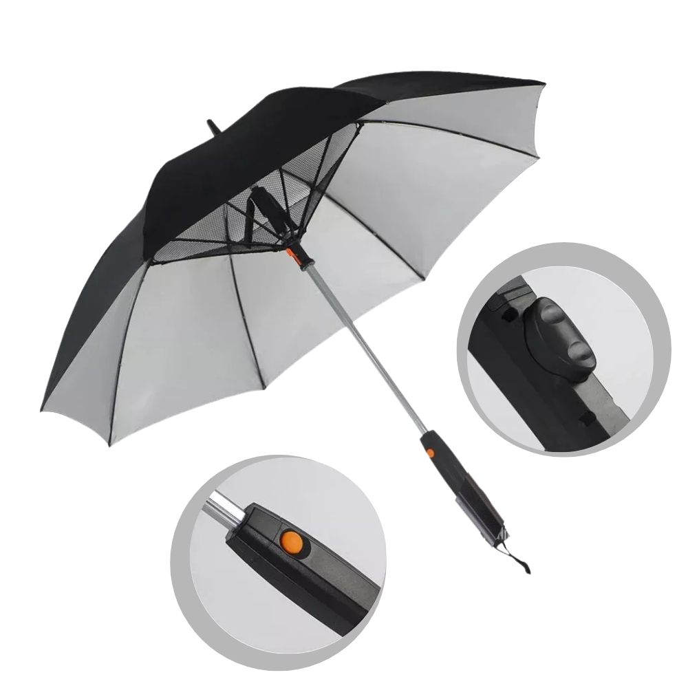 Umbrella With Fan and Water Spray - Ozerty