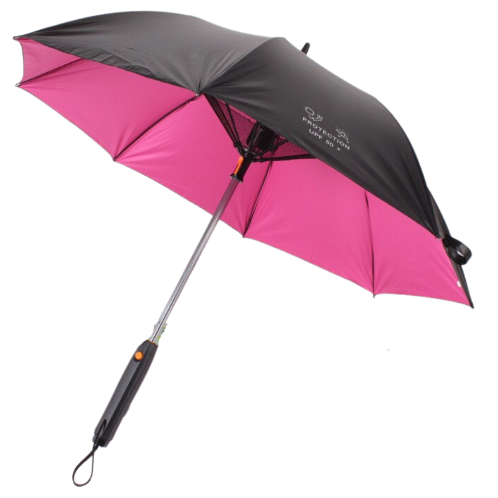 Umbrella With Fan and Water Spray -Rose - Ozerty