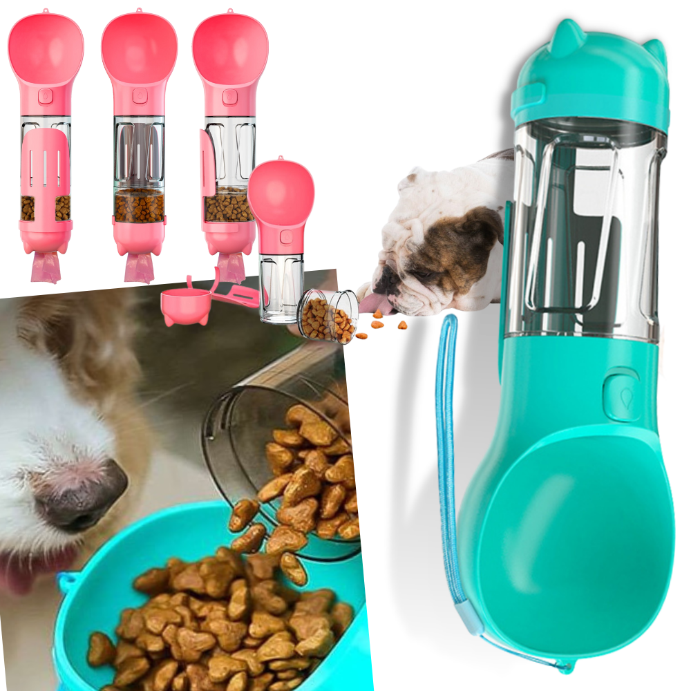 Portable Pet Feeder & Water Bottle - Ozerty