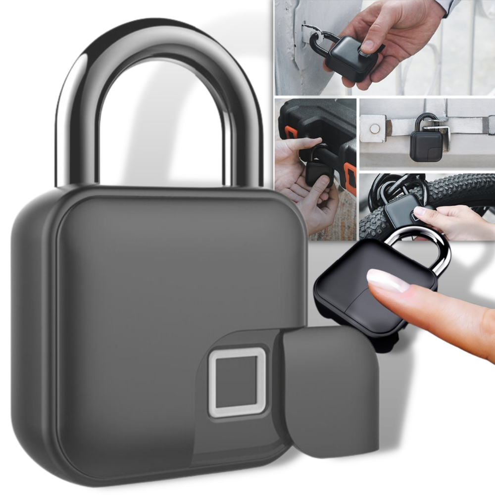 Bluetooth Fingerprint Padlock - Ozerty