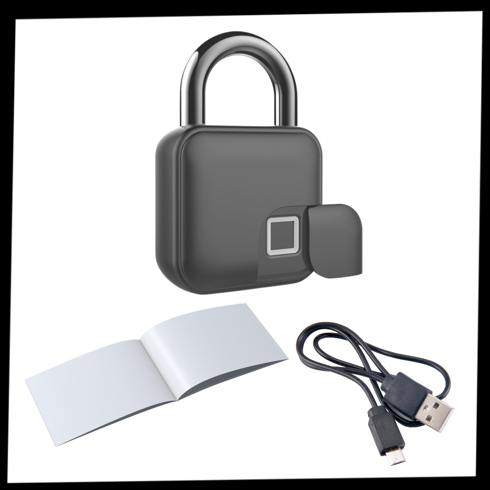 Bluetooth Fingerprint Padlock - Ozerty