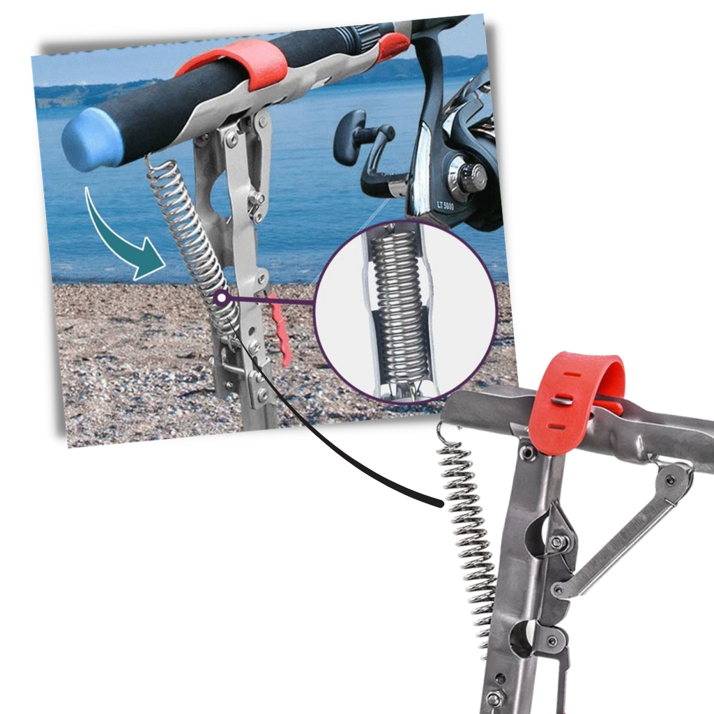 Fishing Rod Holder With Springs - Ozerty