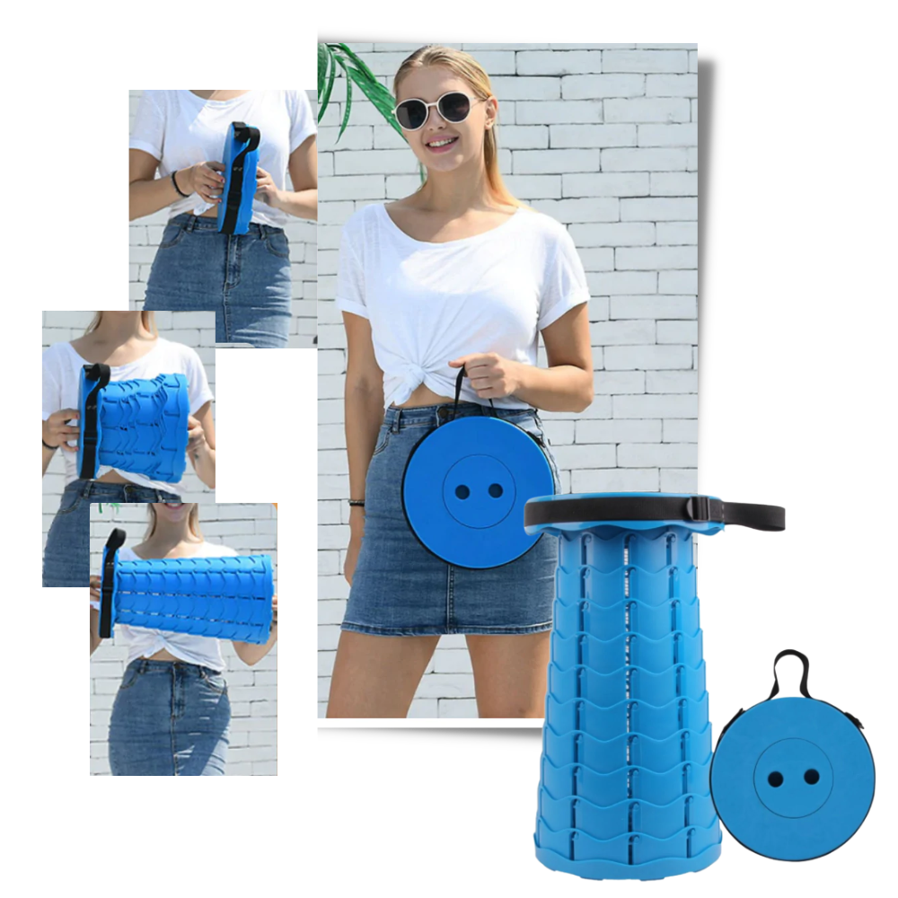 Portable Retractable Stool - Ozerty