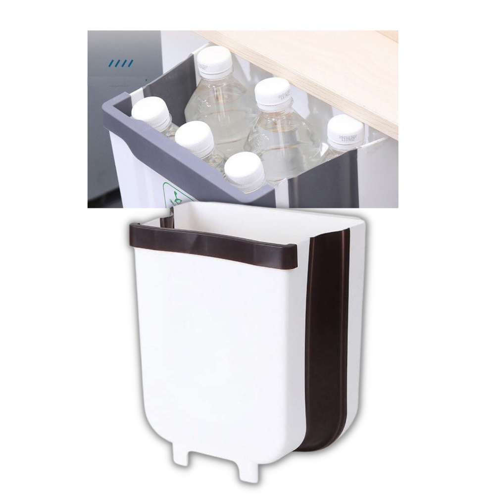 Hanging Expandable Rubbish Storage Bin - Ozerty