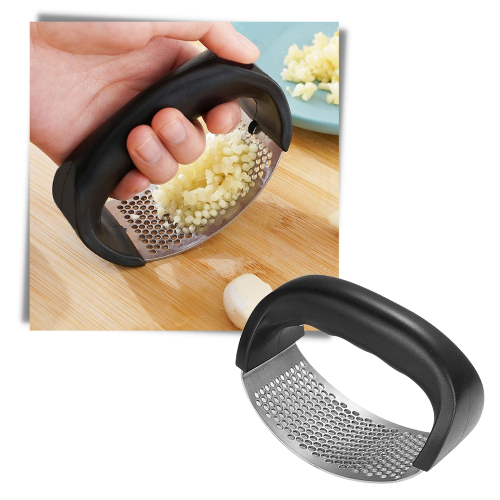 Steel Garlic Crusher - Ozerty