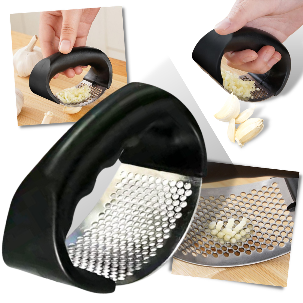 Steel Garlic Crusher - Ozerty