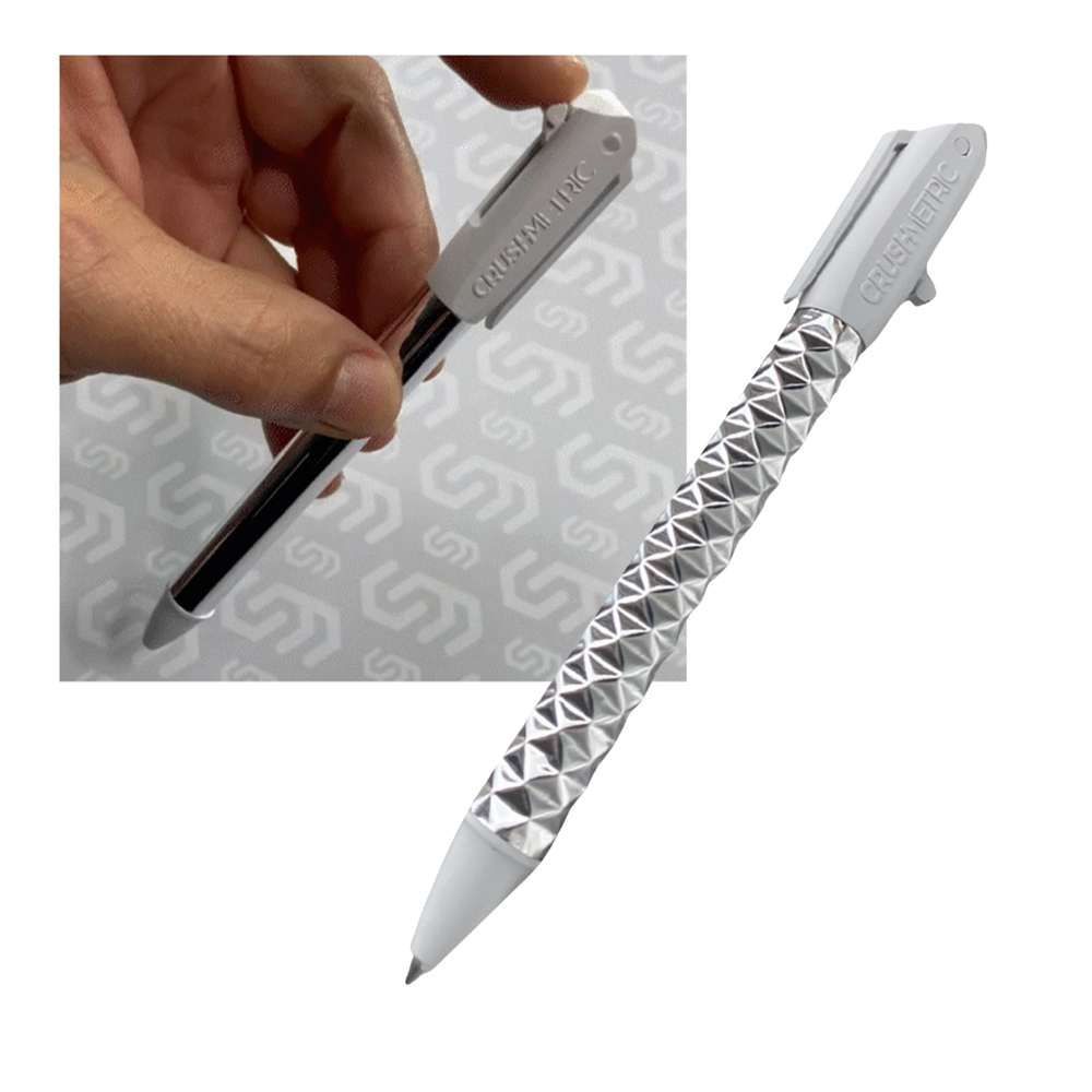 Shape-Changing Stainless Steel Gel Pen - Ozerty