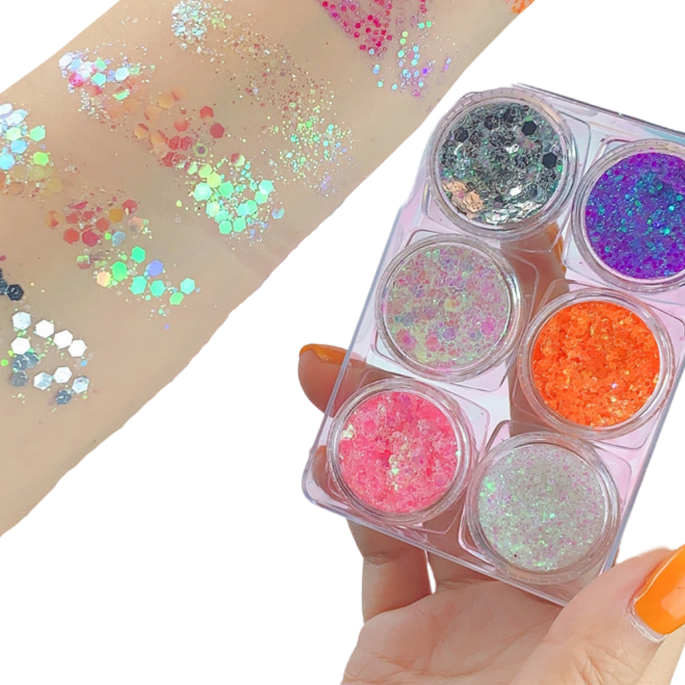 Face and Body Glitter Set -Mermaid Series - Ozerty