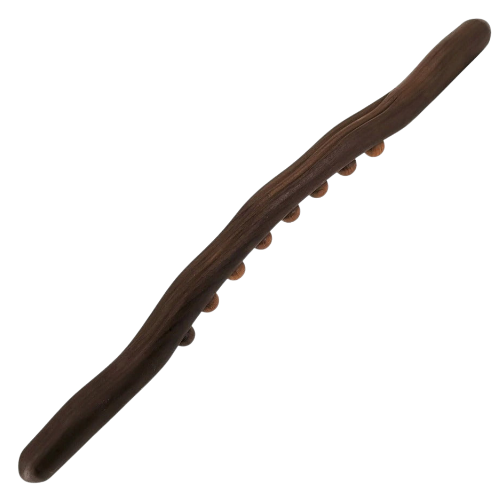 Natural Wood Muscle Massager -Carbonized - Ozerty