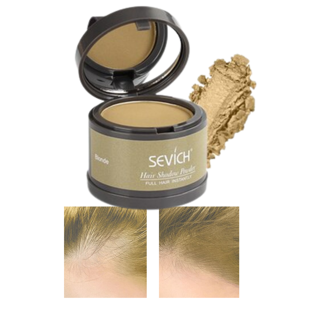 Hair Root Concealer Powder -Blonde - Ozerty