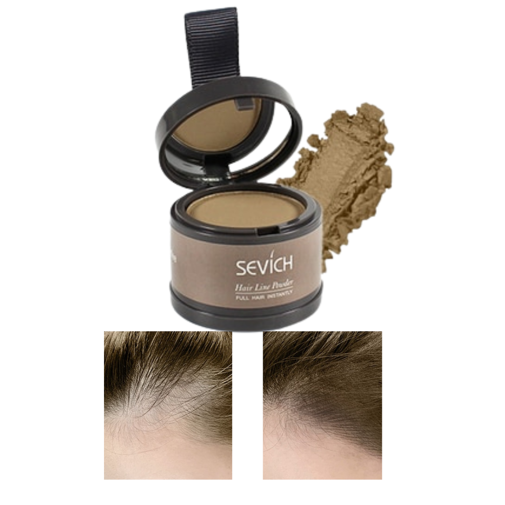 Hair Root Concealer Powder -Light Coffee - Ozerty