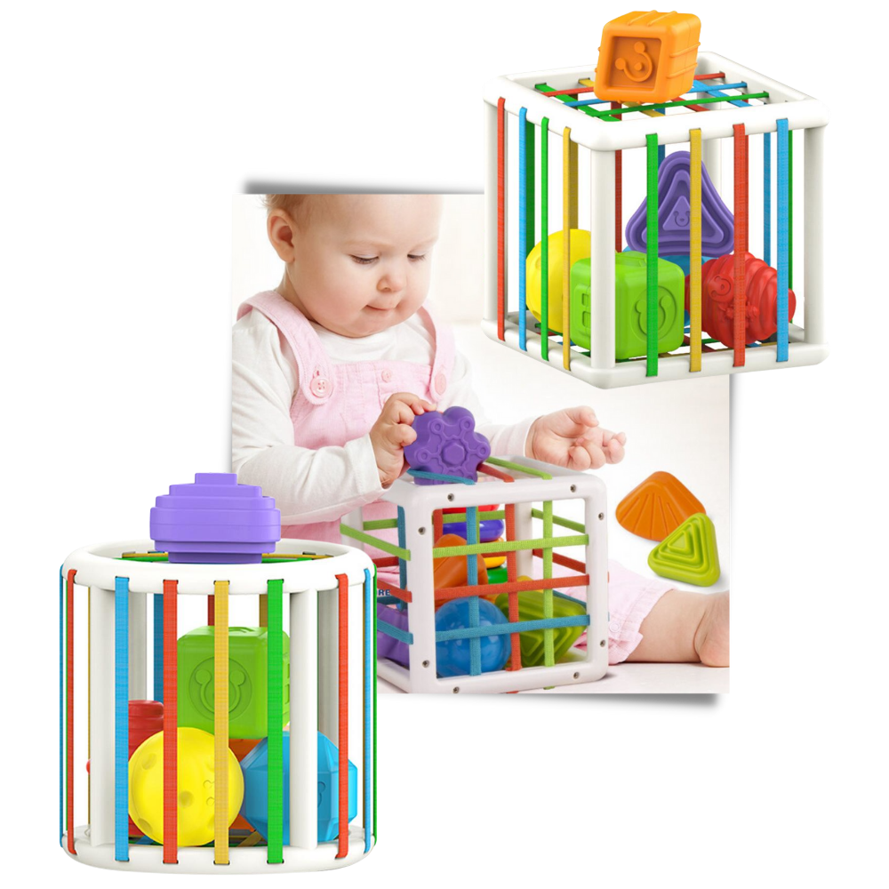 Colourful Shape Blocks Toy for Kids - Ozerty