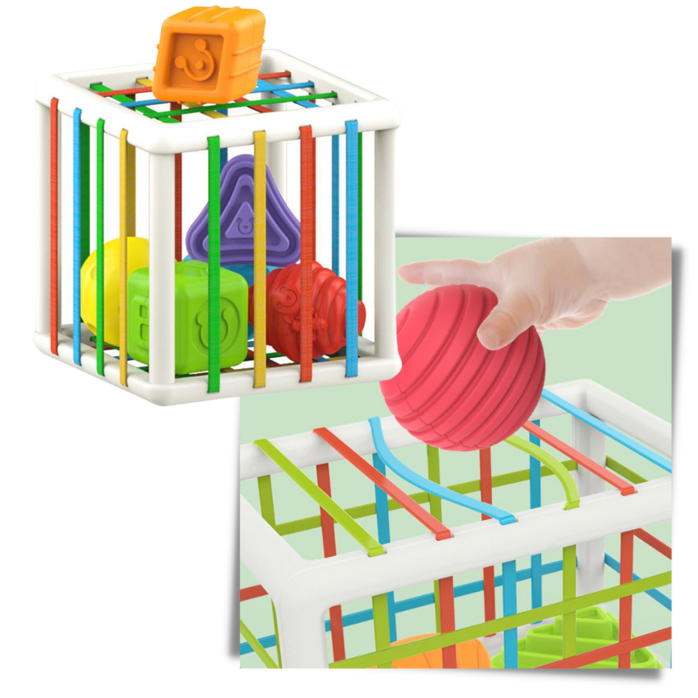 Colourful Shape Blocks Toy for Kids - Ozerty