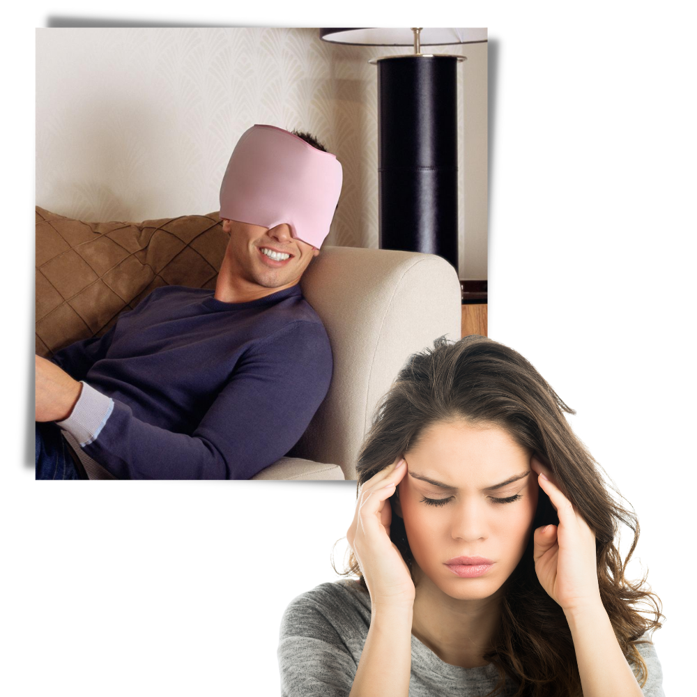 Hot-Cold Therapy Migraine Relief Gel Cap - Ozerty